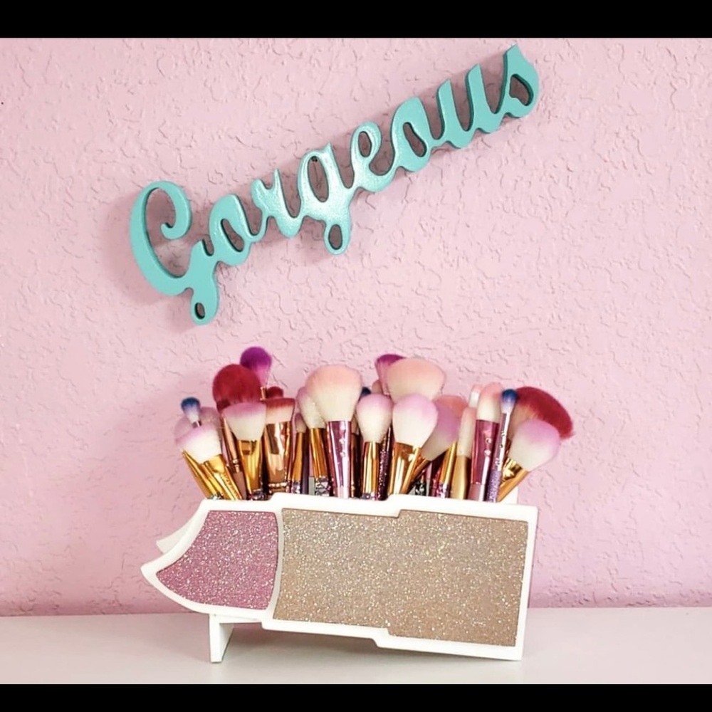 Lipstick Makeup Brush Holder